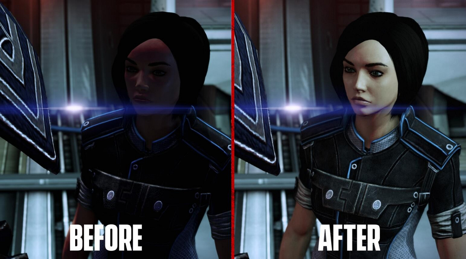 《質量效應3:傳奇版》社區更新檔 角色的黑牙美白了 《質量效應3:傳奇版》社區更新檔 角色的黑牙美白了