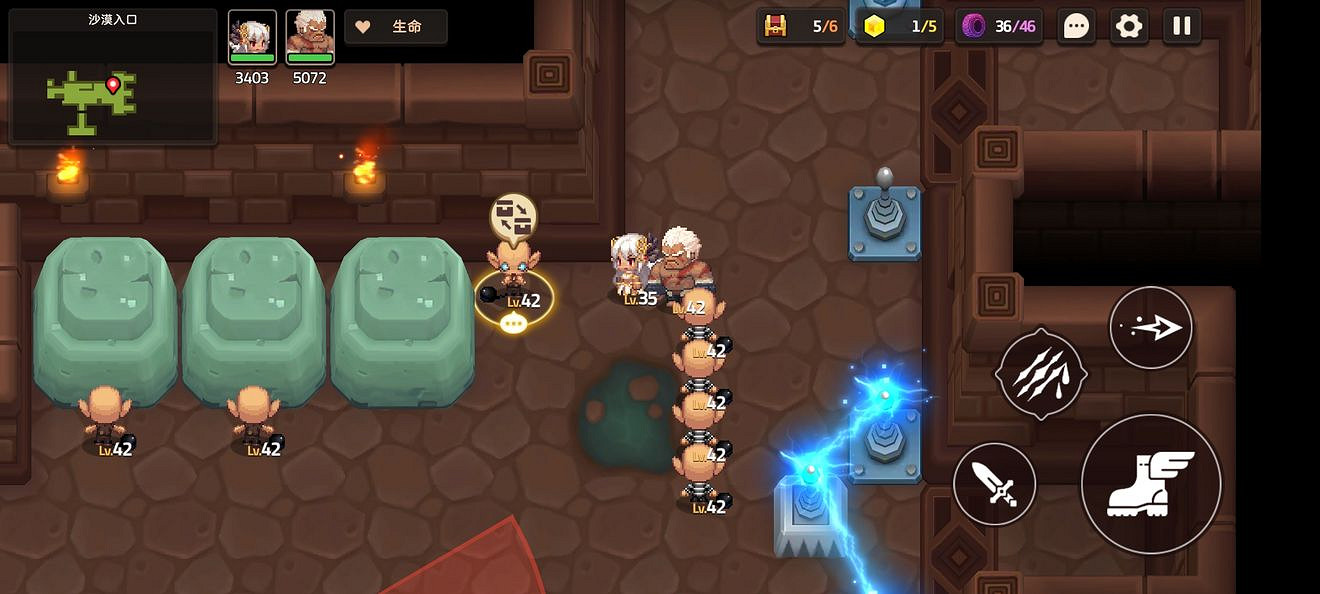 《守望傳說》普通4-1如何全收集 普通4-1全攻略收集圖文