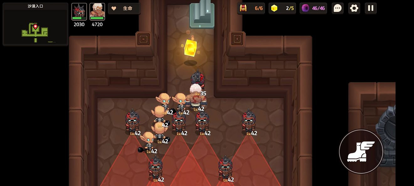 《守望傳說》普通4-1如何全收集 普通4-1全攻略收集圖文