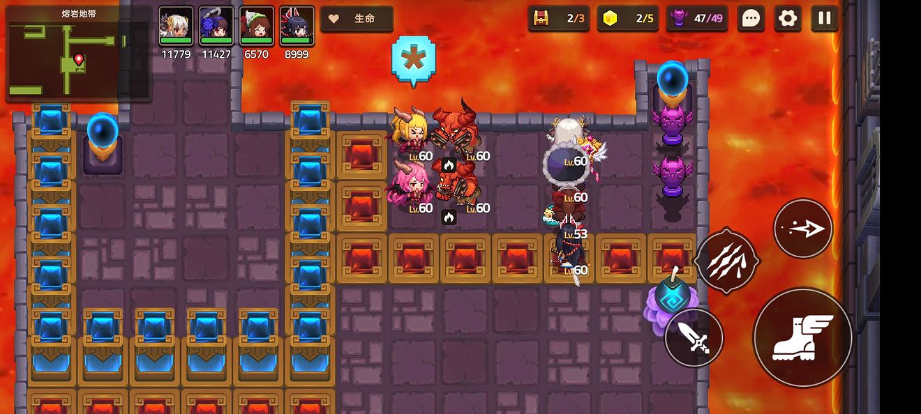 《守望傳說》普通7-3如何全收集 普通7-3全攻略收集圖文