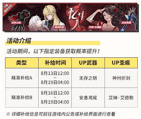 《崩壞3》v5.0活動周刊第四期 v5.0活動一覽No.4