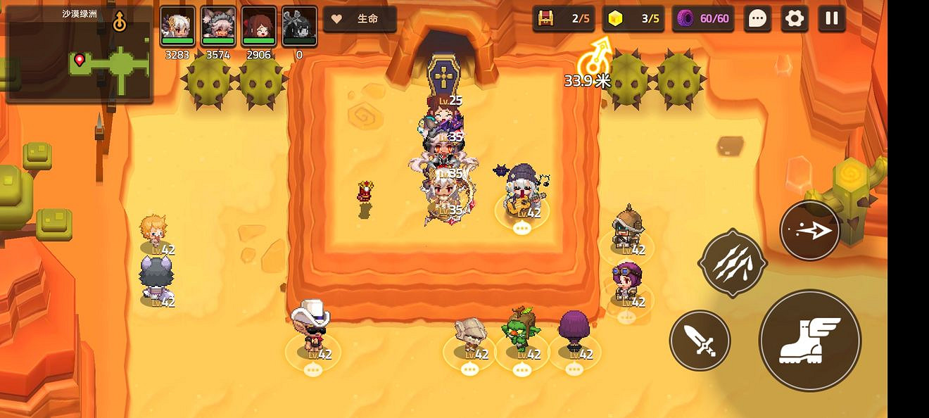 《守望傳說》普通4-3如何全收集 普通4-3全攻略收集圖文