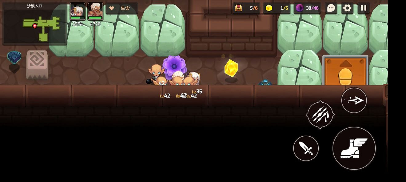 《守望傳說》普通4-1如何全收集 普通4-1全攻略收集圖文