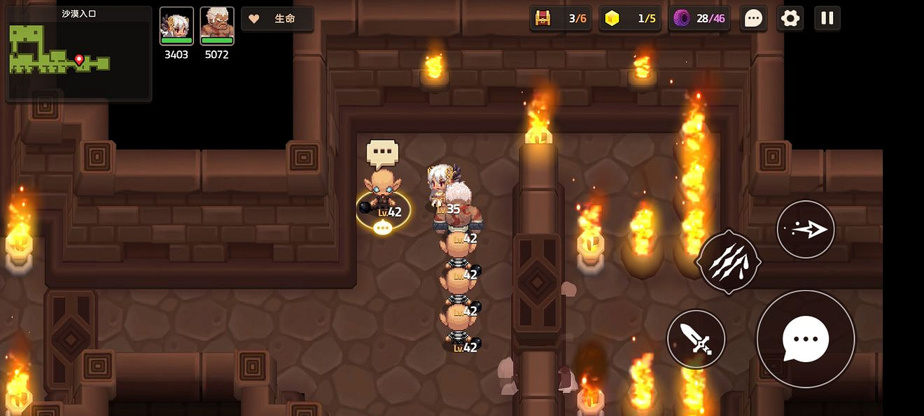 《守望傳說》普通4-1如何全收集 普通4-1全攻略收集圖文