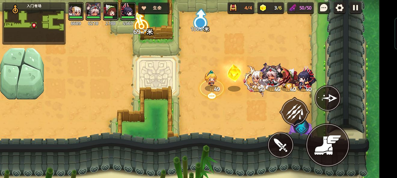 《守望傳說》普通5-1如何全收集 普通5-1全攻略收集圖文