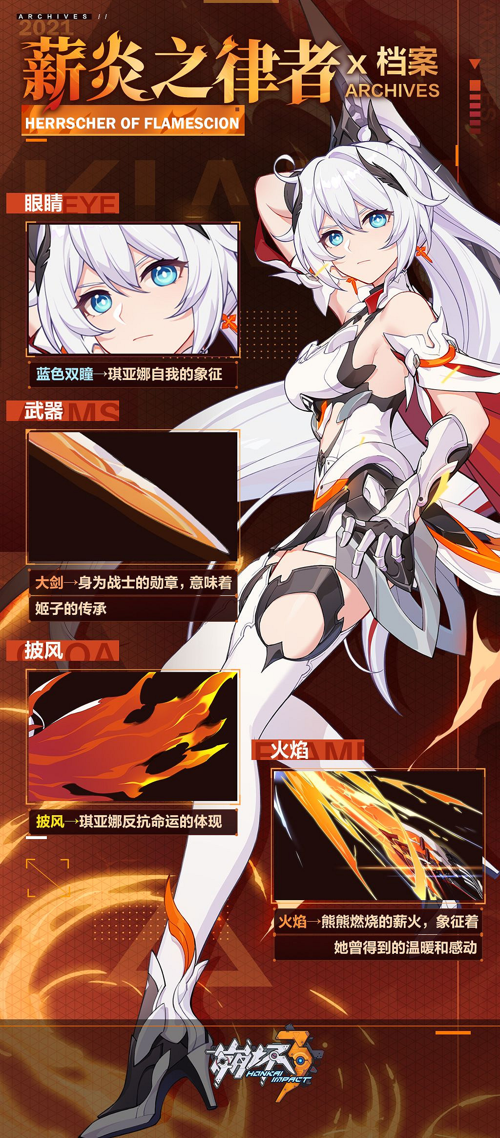 《崩壞3》薪炎之律者介紹 薪炎之律者角色檔案 《崩壞3》薪炎之律者介紹 薪炎之律者角色檔案