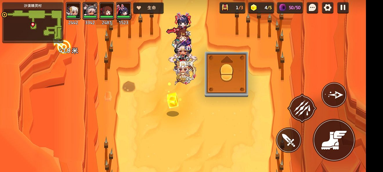 《守望傳說》普通4-2如何全收集 普通4-2全攻略收集圖文