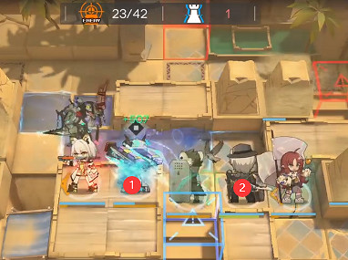 《明日方舟》狂嚎沙原18攻略 危機合約蠻鱗行動狂嚎沙原18六人打法推薦