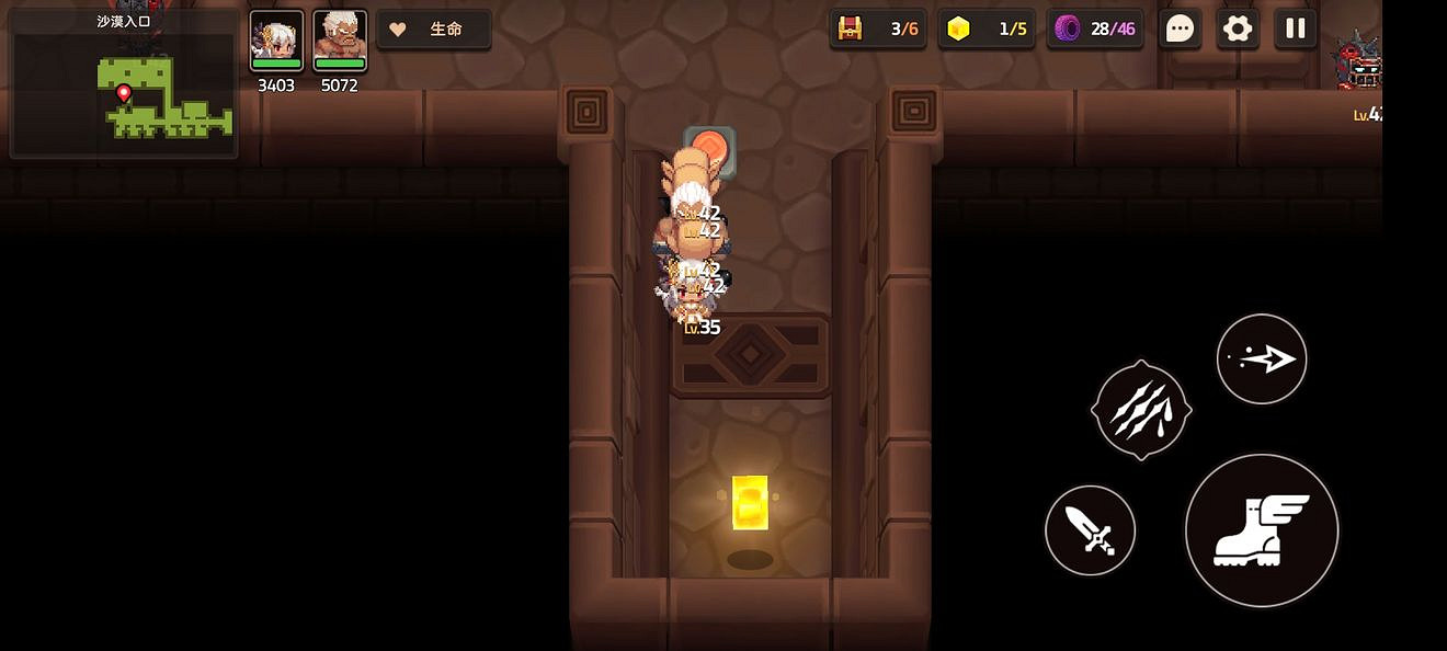 《守望傳說》普通4-1如何全收集 普通4-1全攻略收集圖文