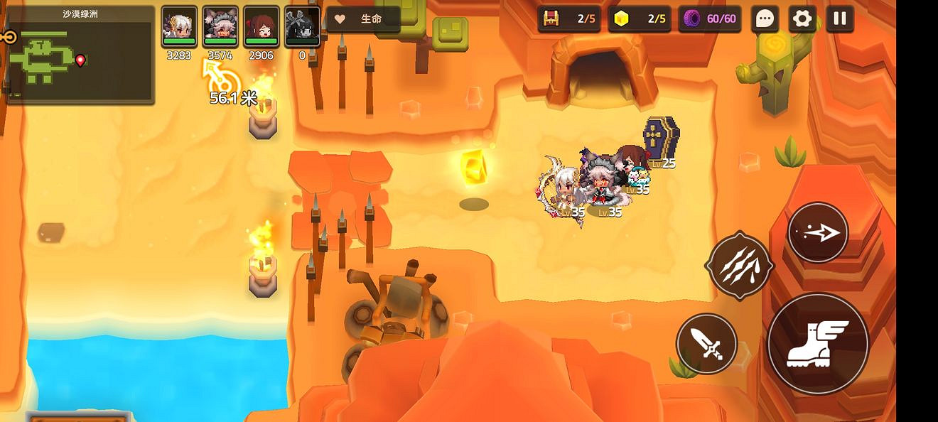 《守望傳說》普通4-3如何全收集 普通4-3全攻略收集圖文