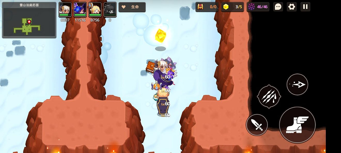 《守望傳說》普通8-5如何全收集 普通8-5全攻略收集圖文