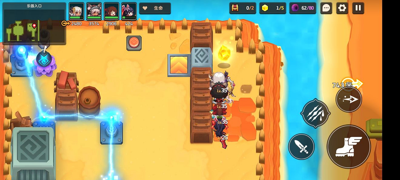 《守望傳說》普通4-4如何全收集 普通4-4全攻略收集圖文