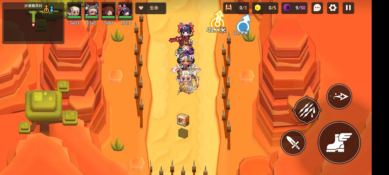 《守望傳說》普通4-2如何全收集 普通4-2全攻略收集圖文