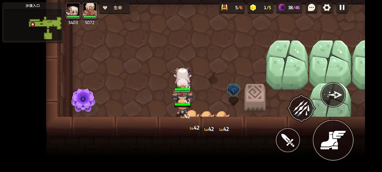 《守望傳說》普通4-1如何全收集 普通4-1全攻略收集圖文