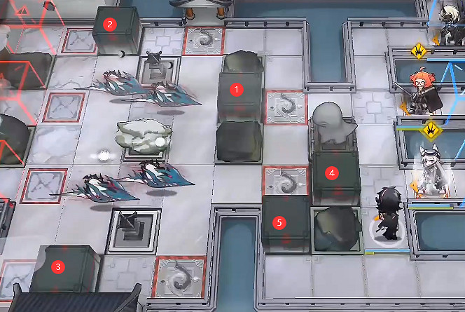 《明日方舟》WR-EX-6低配攻略 畫中人WREX6三星打法