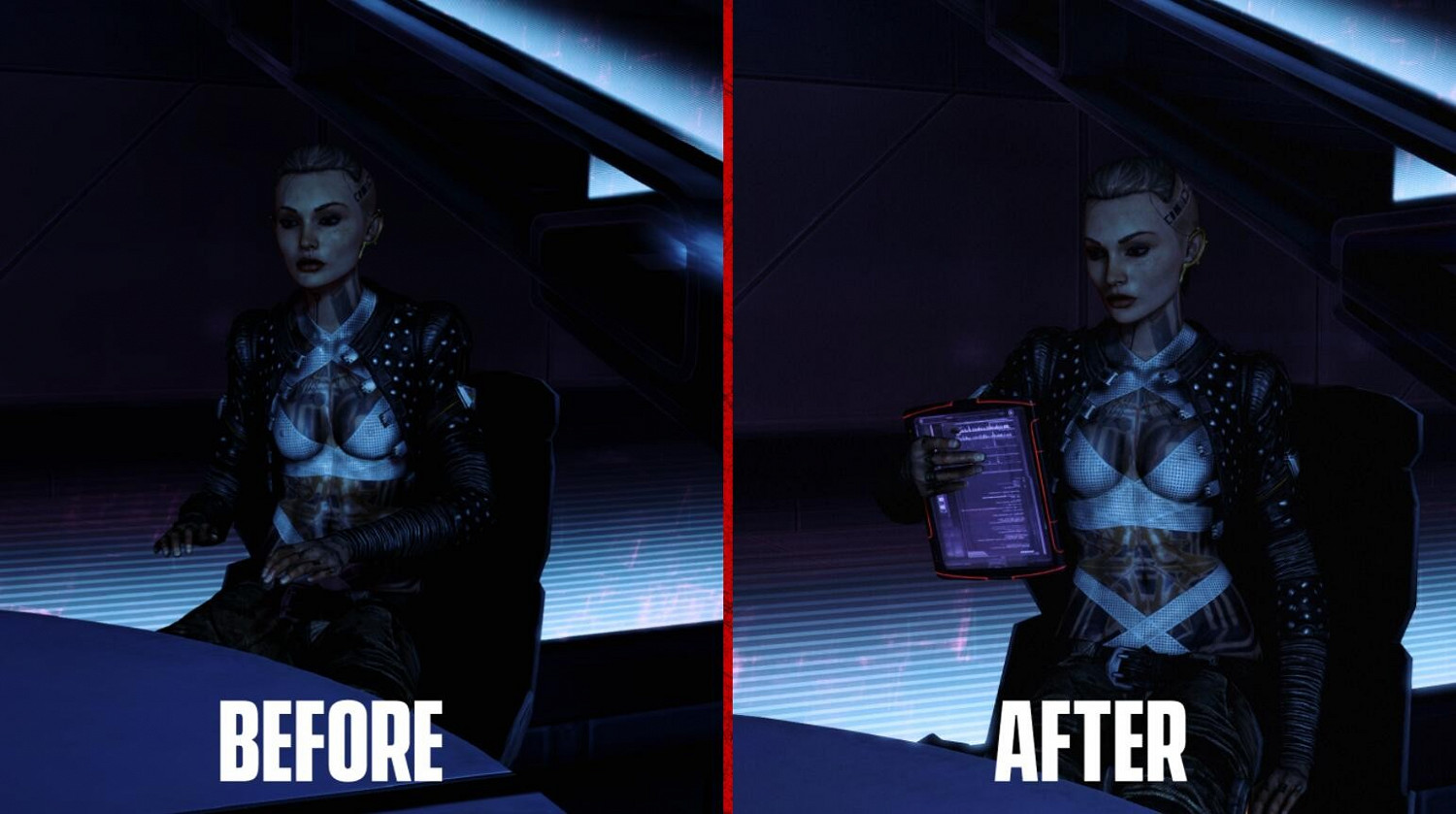 《質量效應3:傳奇版》社區更新檔 角色的黑牙美白了 《質量效應3:傳奇版》社區更新檔 角色的黑牙美白了