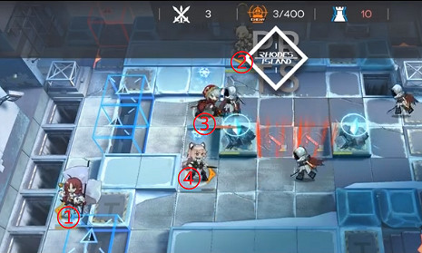 《明日方舟》北原冰封廢城攻略 剿滅作戰北原冰封廢城單核400殺