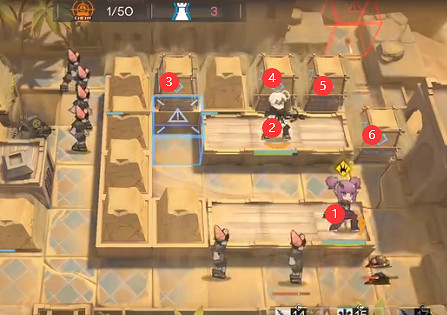 《明日方舟》OD-6低配攻略 源石塵行動OD6怎麽打