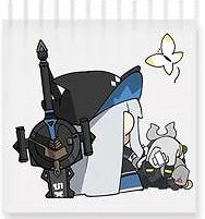 《明日方舟》悠哉日常系列表情包 羅德島幹員悠哉日常表情包