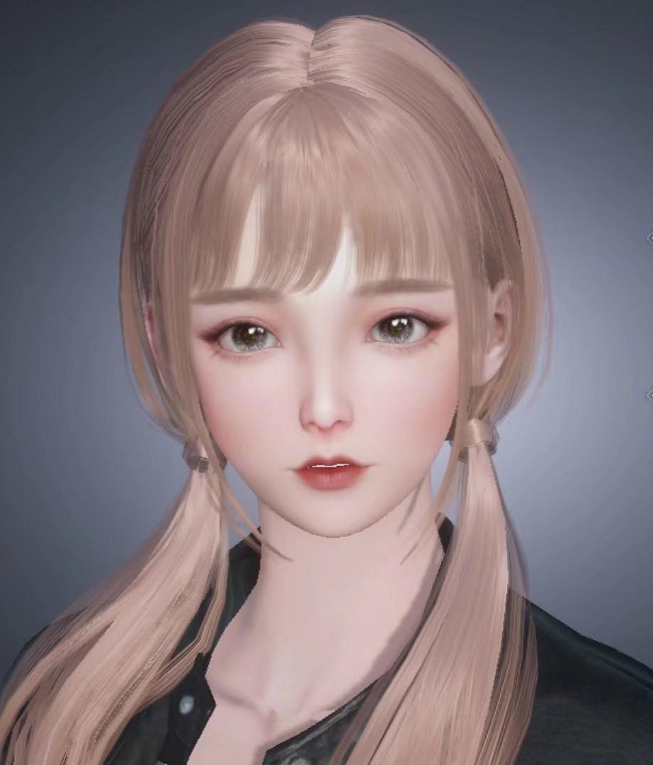 《黎明覺醒》捏臉資料女 好看的女孩的捏臉圖片