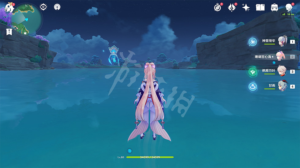 《原神》心海水上無限行走方法分享 《原神》心海水上無限行走方法分享