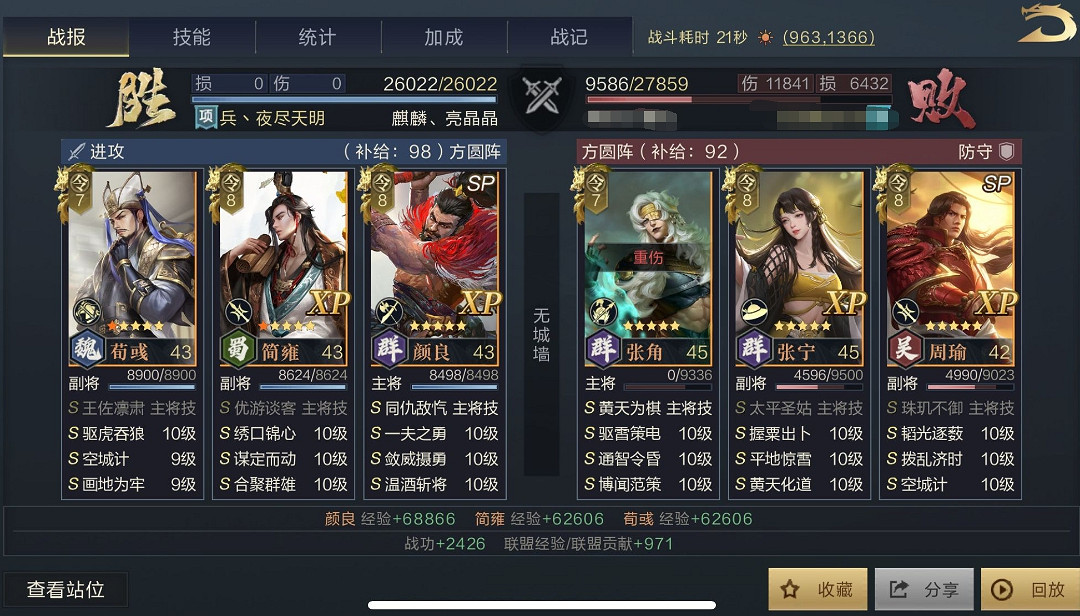 《鴻圖之下》SP顏良文醜搭配新思路 《鴻圖之下》SP顏良文醜搭配新思路