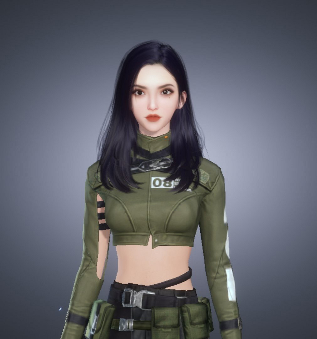 《黎明覺醒》捏臉資料女 好看的女孩的捏臉圖片