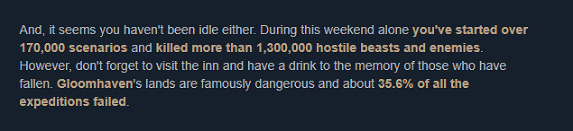 130萬敵人被消滅 《幽港迷城》官方發布感謝信 130萬敵人被消滅 《幽港迷城》官方發布感謝信