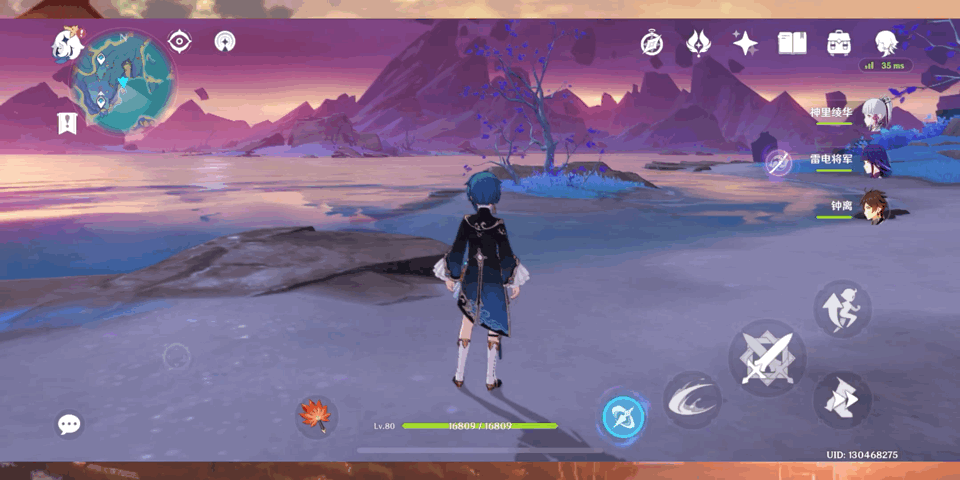 《原神》2.1版行秋出裝配隊教學