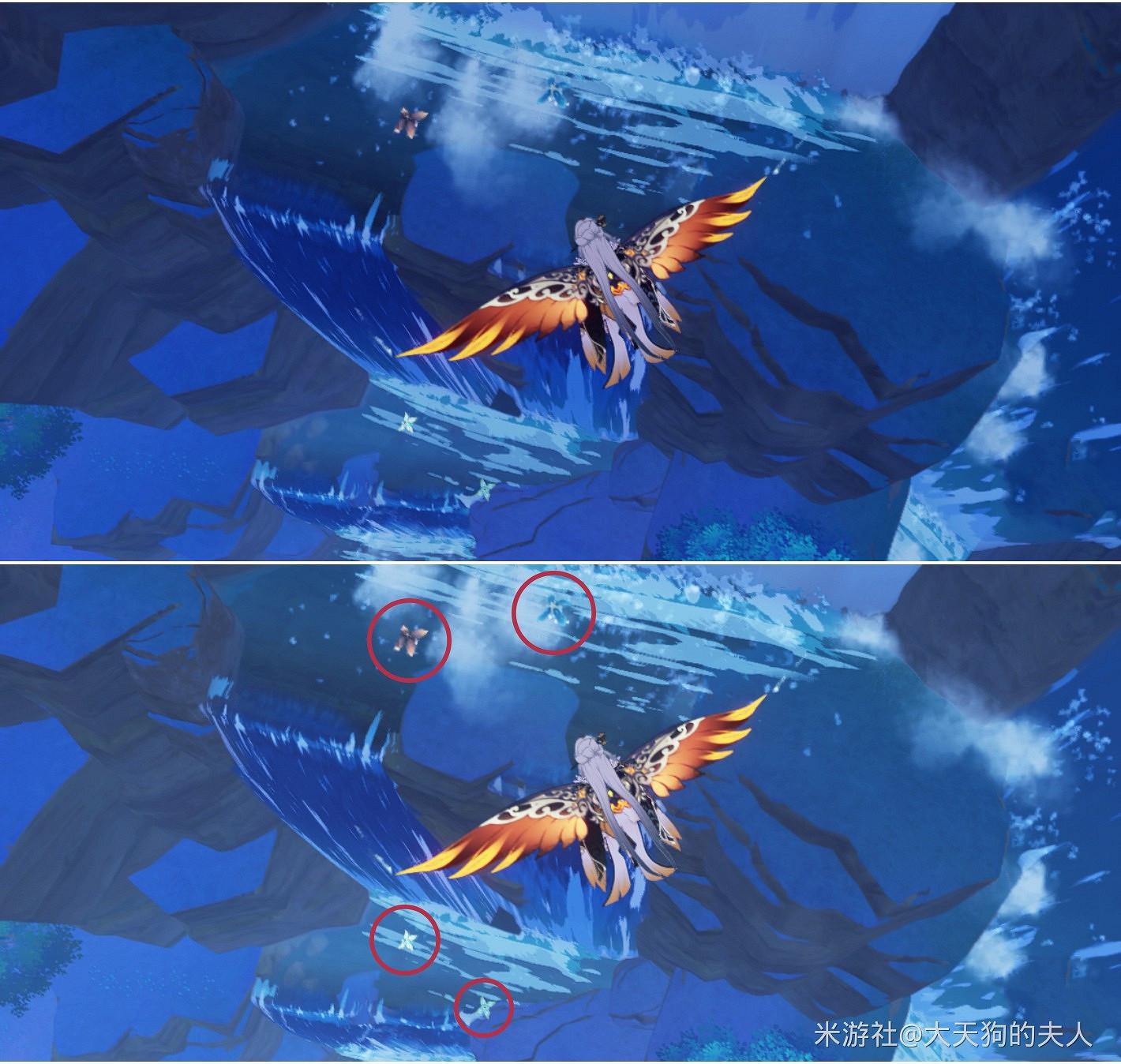 《原神》海祇島飄浮靈討伐線路 《原神》海祇島飄浮靈討伐線路