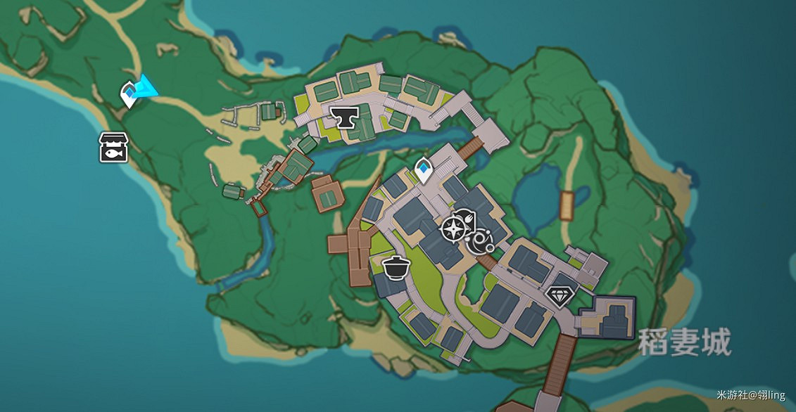 《原神》滿精煉漁獲釣魚點標注