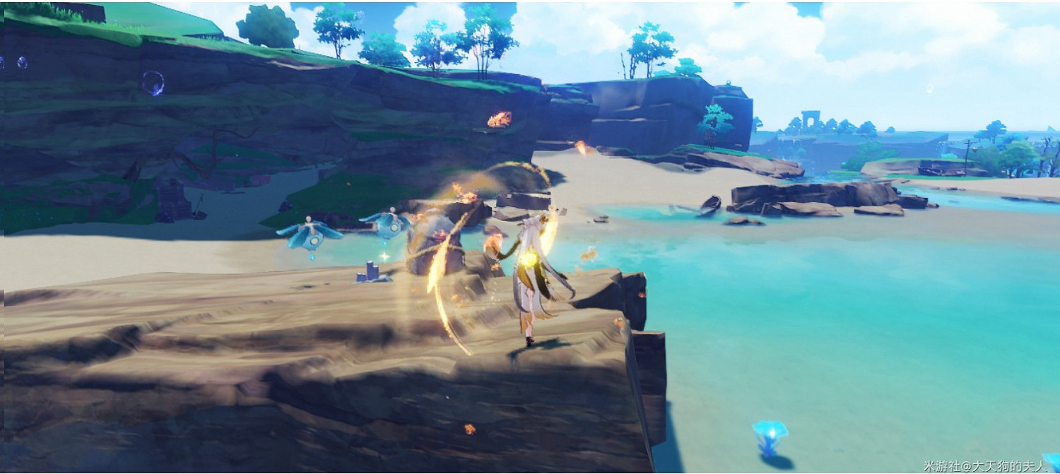 《原神》海祇島飄浮靈討伐線路 《原神》海祇島飄浮靈討伐線路