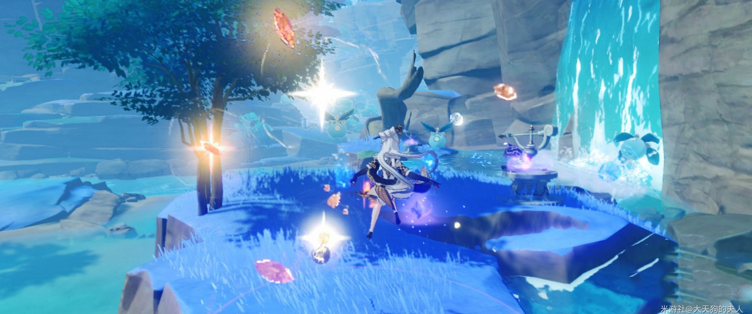 《原神》海祇島飄浮靈討伐線路 《原神》海祇島飄浮靈討伐線路