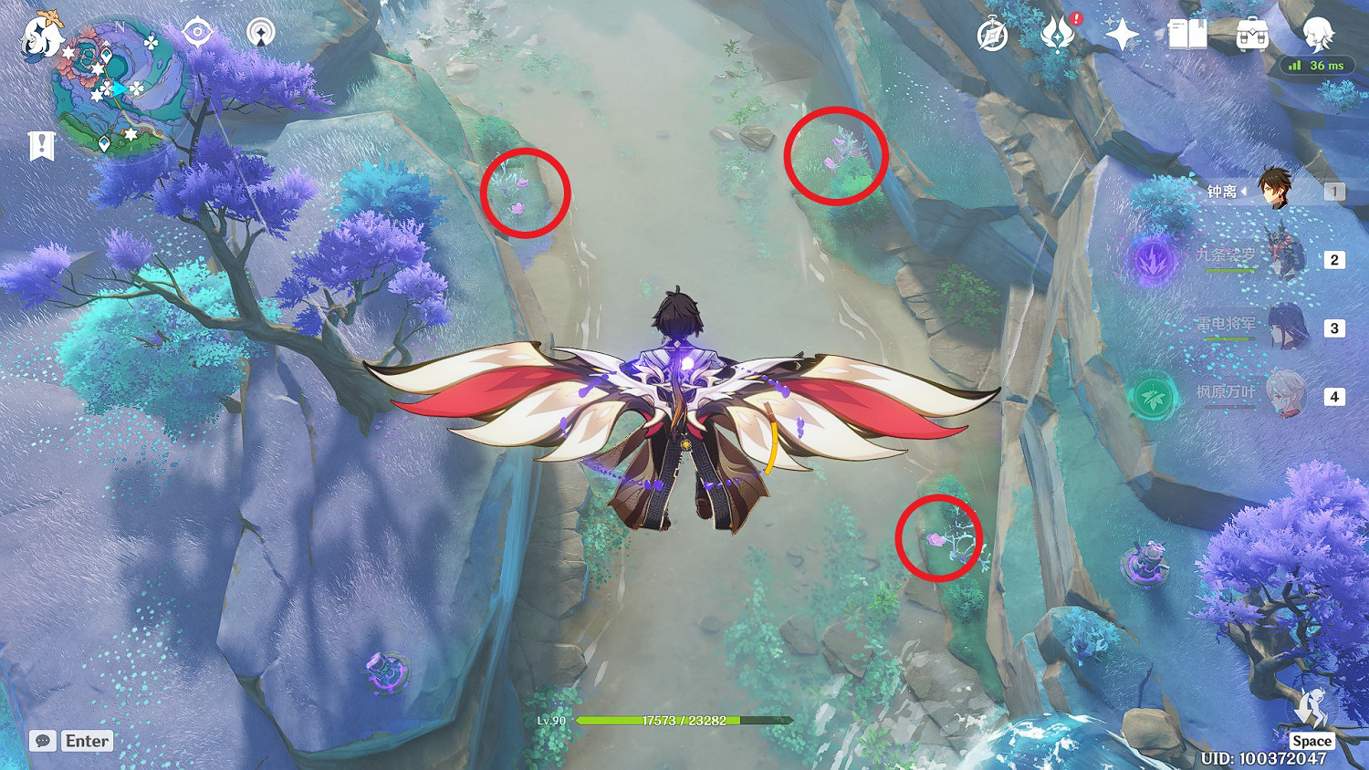 《原神》珊瑚真珠全點位標注