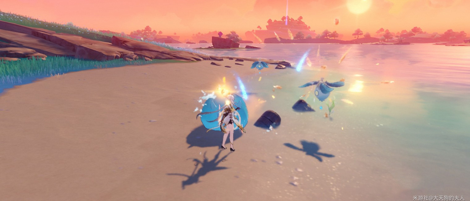 《原神》海祇島飄浮靈討伐線路 《原神》海祇島飄浮靈討伐線路