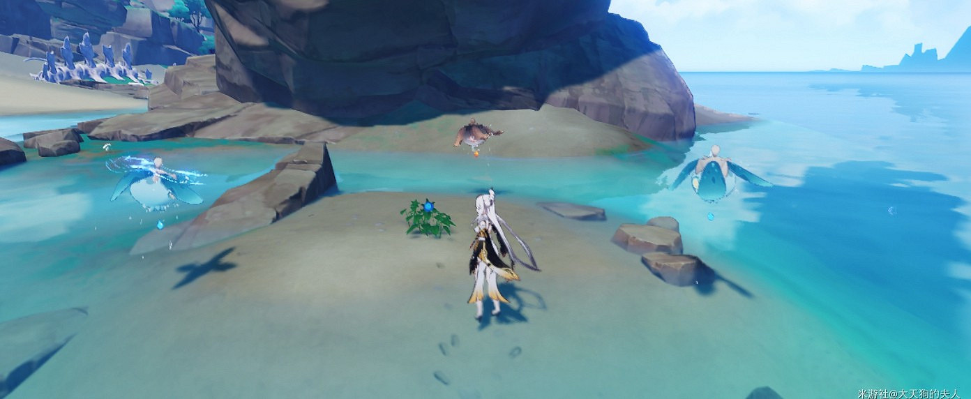 《原神》海祇島飄浮靈討伐線路 《原神》海祇島飄浮靈討伐線路