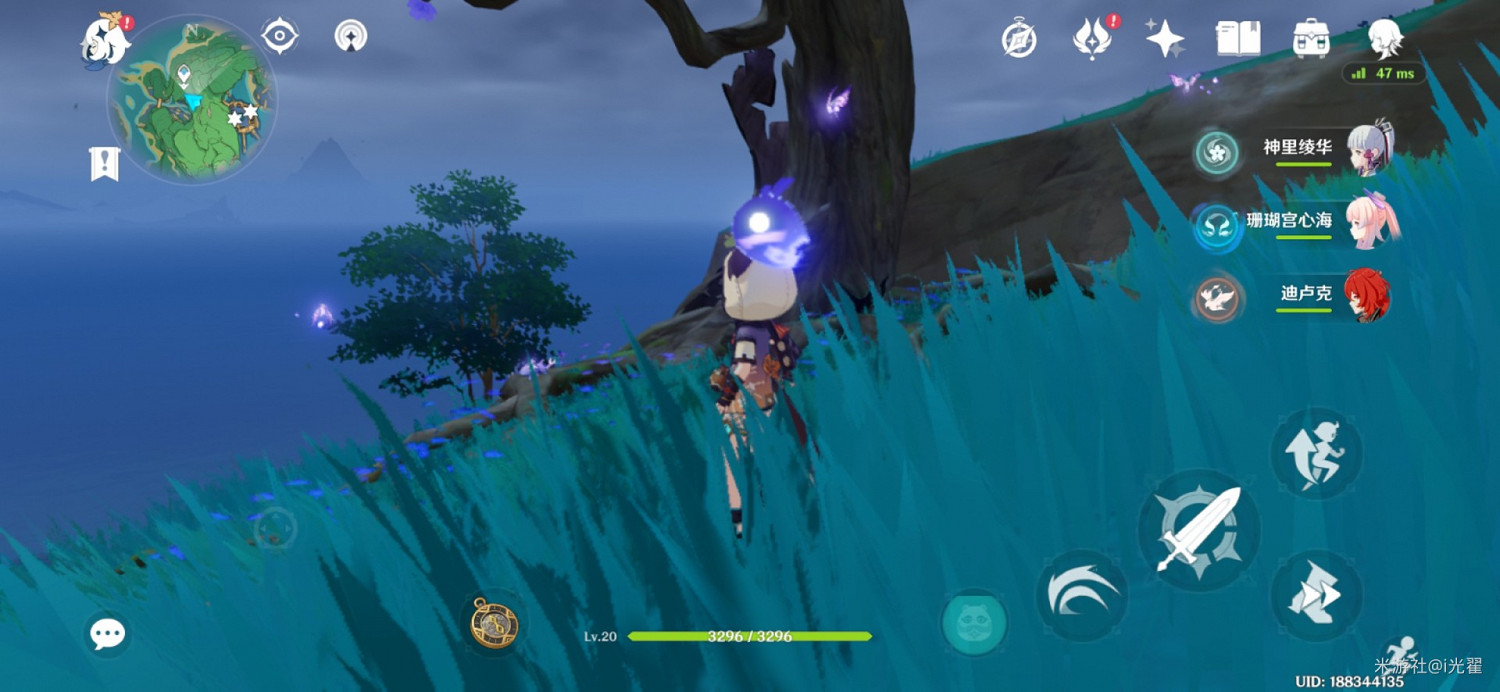 《原神》抓晶蝶路線整理