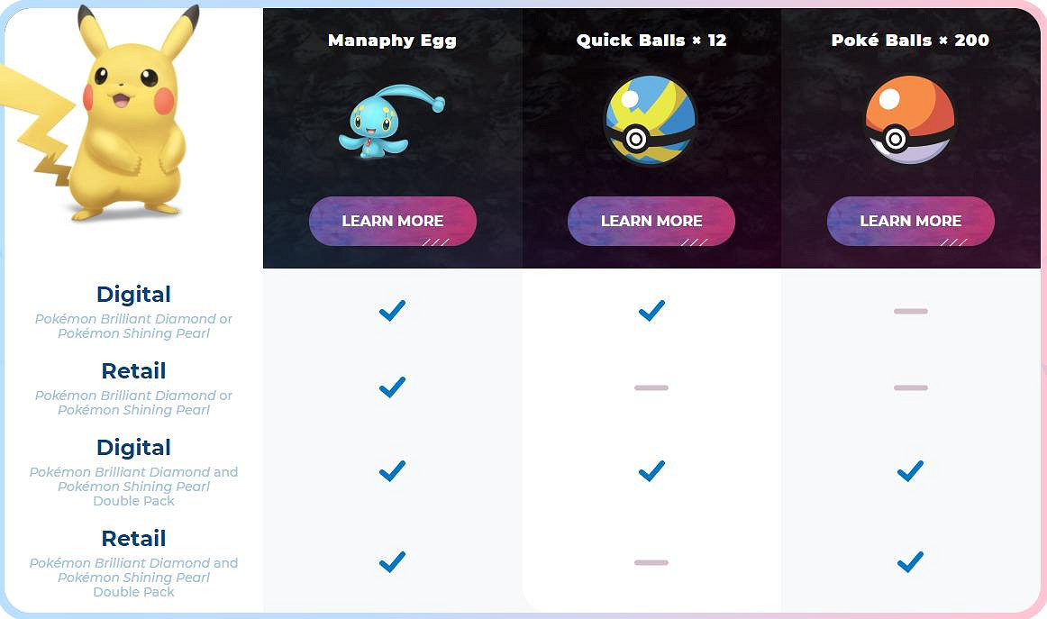 《寶可夢:晶燦鑽石/明亮珍珠》預購特典瑪納霏的蛋 《寶可夢:晶燦鑽石/明亮珍珠》預購特典瑪納霏的蛋