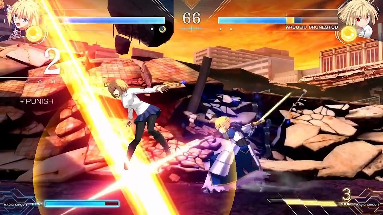 呆毛王Saber將作為客串角色加入新《月姬格鬥》 呆毛王Saber將作為客串角色加入新《月姬格鬥》