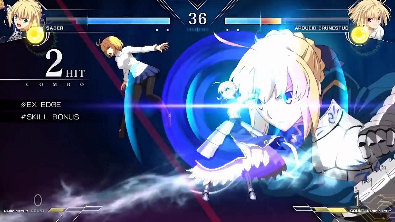 呆毛王Saber將作為客串角色加入新《月姬格鬥》 呆毛王Saber將作為客串角色加入新《月姬格鬥》
