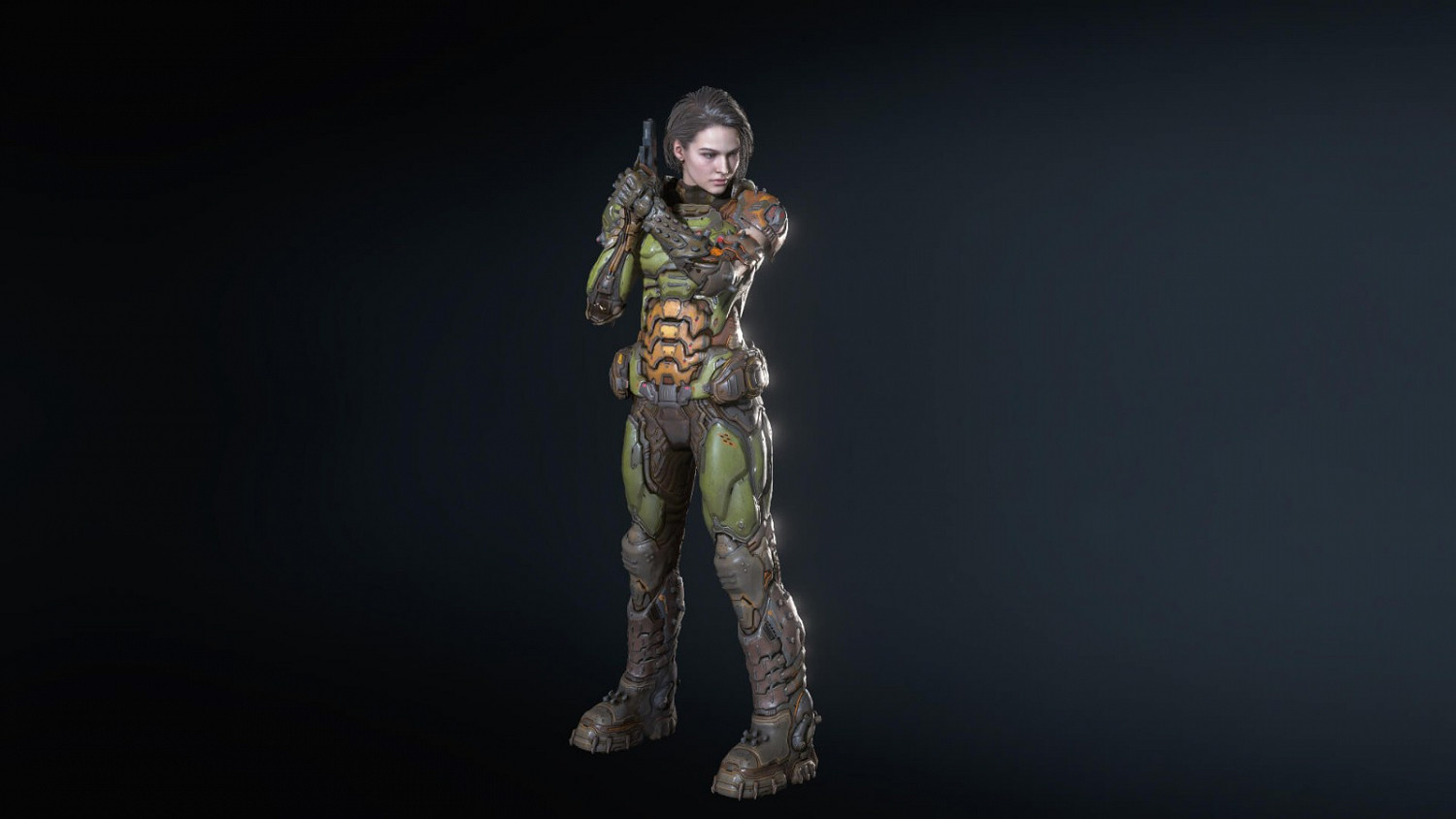 《惡靈古堡3:重製版》吉爾《毀滅戰士》mod 十分炫酷 《惡靈古堡3:重製版》吉爾《毀滅戰士》mod 十分炫酷