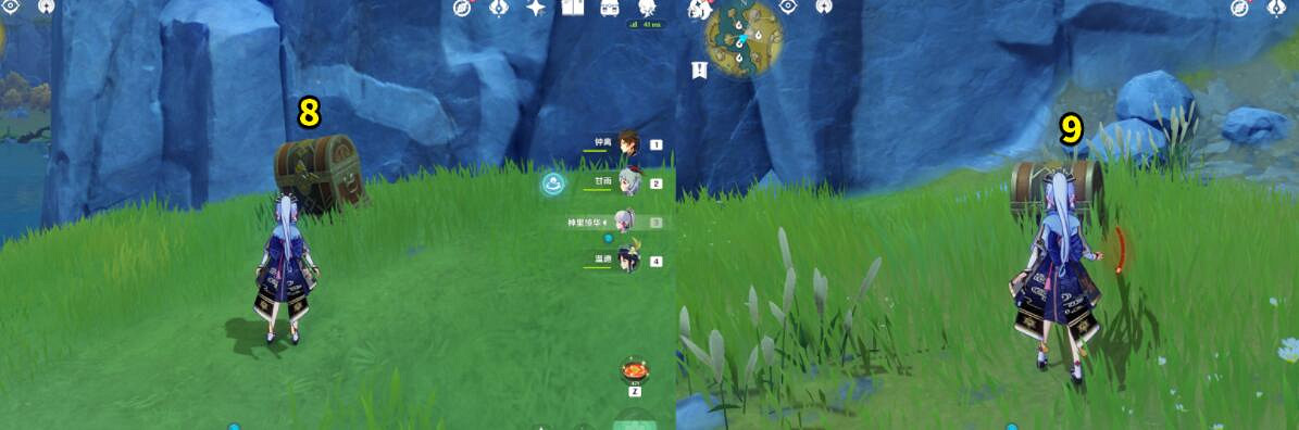 《原神》磐岩之路寶箱分佈位置匯總