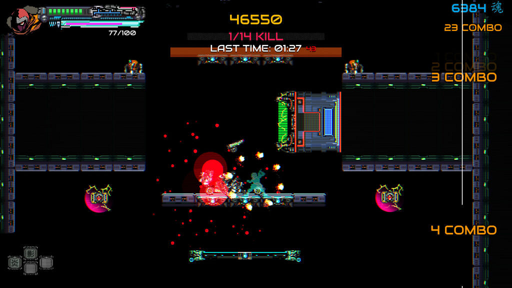 TGS 2021：賽博橫板動作遊戲《忍者一閃》最新預告