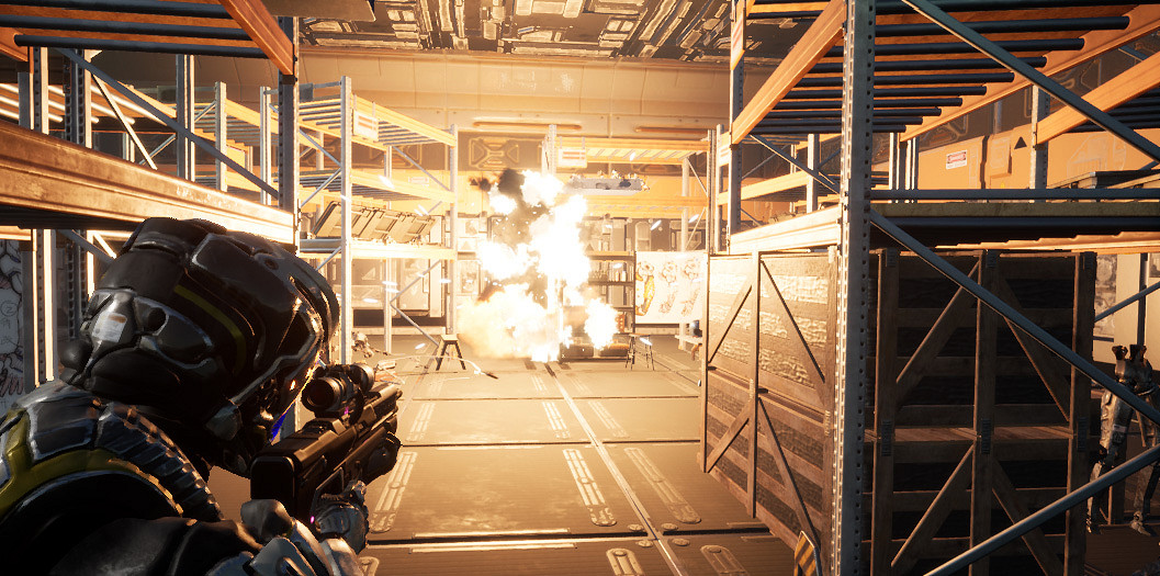 資料空間的無盡戰鬥 中國大陸研發第三人稱射擊遊戲《戰鬥軀殼》公布