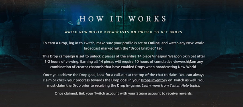 《New World》免費皮膚領取指南 《New World》免費皮膚領取指南