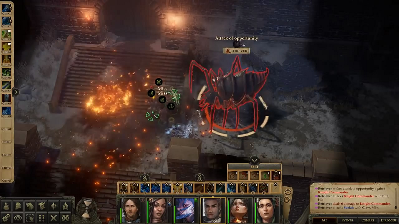 CRPG新作《尋路者傳奇：正義之怒》展示 Boss戰刺激