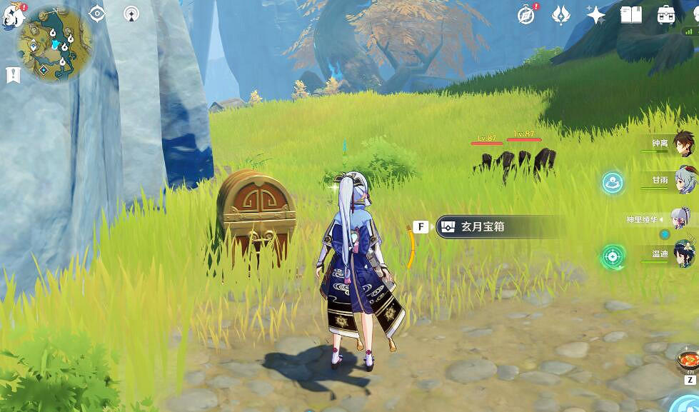 《原神》磐岩之路寶箱分佈位置匯總