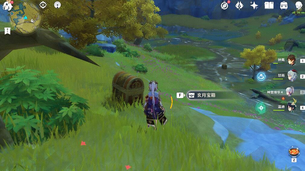 《原神》磐岩之路寶箱分佈位置匯總