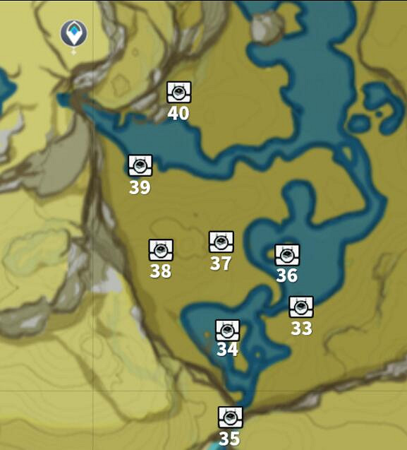 《原神》磐岩之路寶箱分佈位置匯總