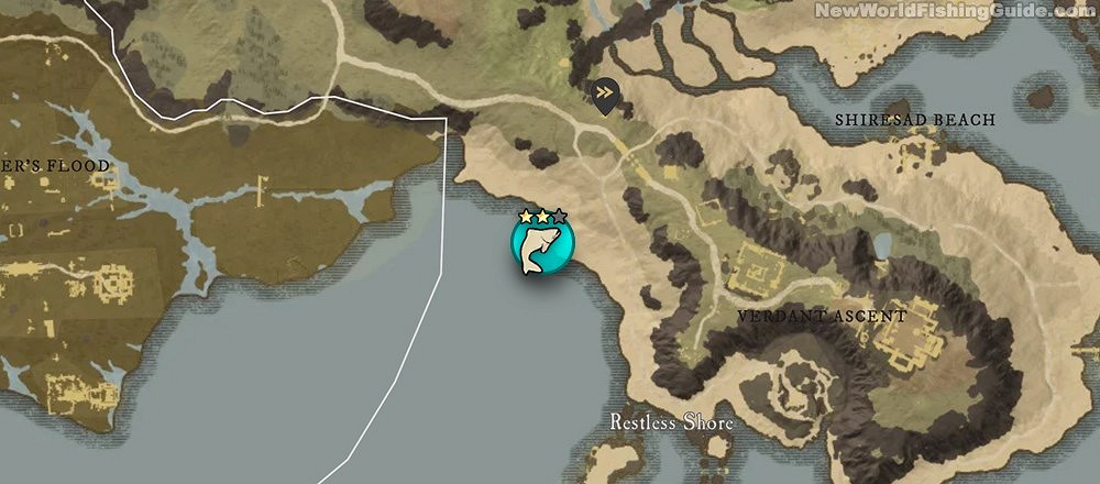 《New World》三星釣點位置及可釣魚類一覽 《New World》三星釣點位置及可釣魚類一覽